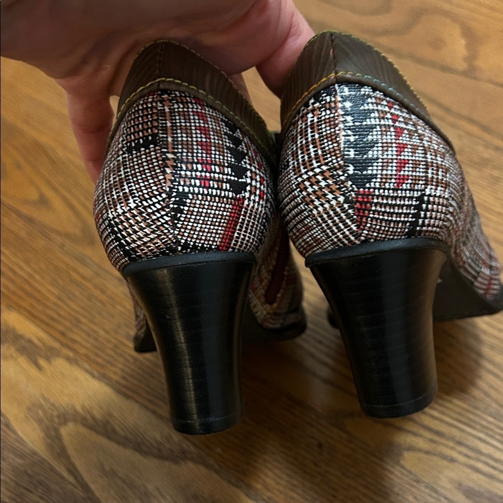 L’Artiste Spring Step Shoes Women’s 36 Palagia Cap Toe Heels Artsy Preppy Office - Picture 5 of 11